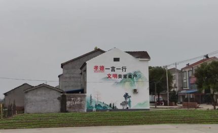 宁化新农村墙绘